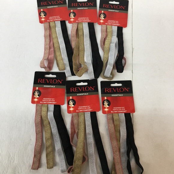 NWT 6 Revlon Headwrap Set of 4 Women's - Picture 4 of 8
